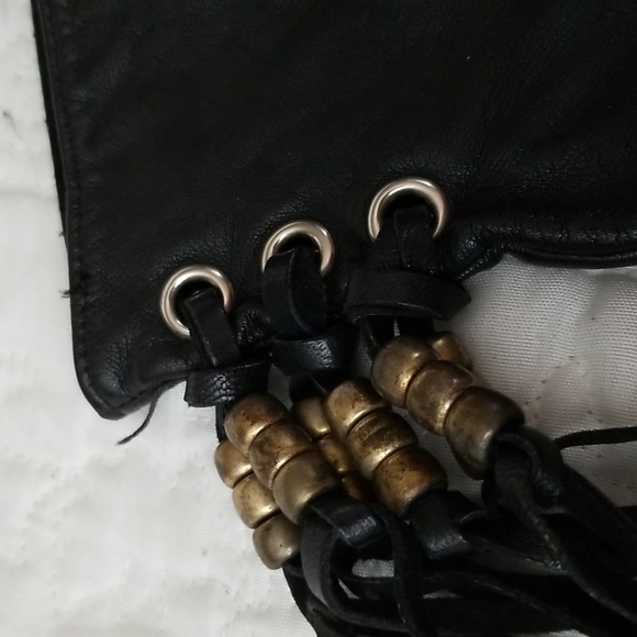 Leather Vintage  Gloves - Picture 3 of 7